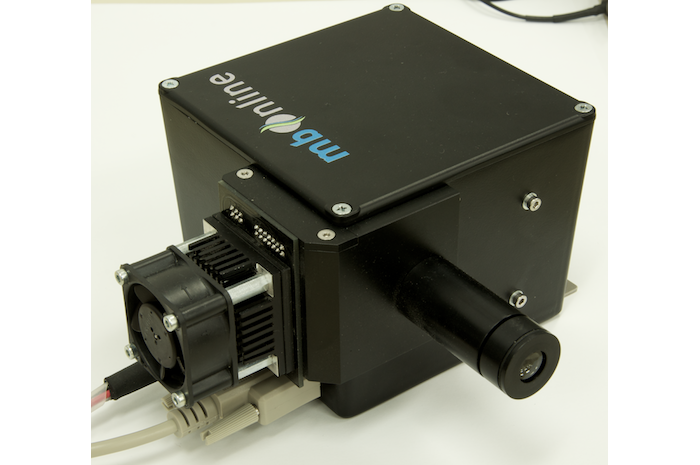 fluorescence measuring system for the detection of bacteria