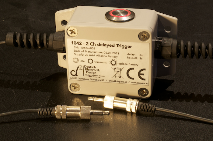 trigger unit for an automated measurement system